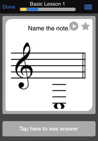 piano music app ipad - ledger line