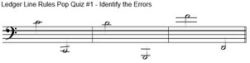 Ledger Line Rules - Confused? - Ultimate Music Theory