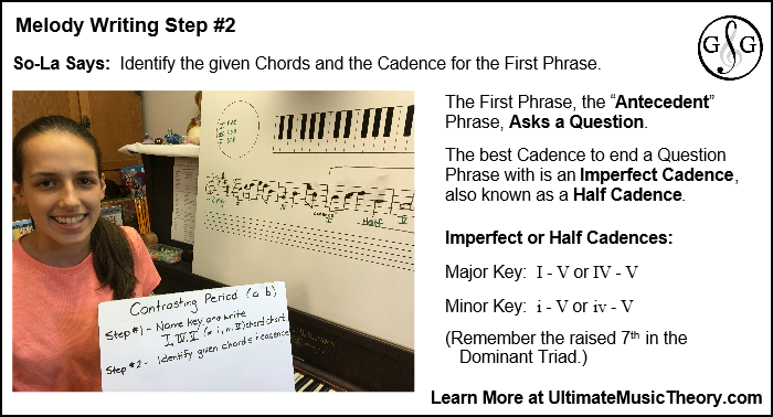 UMT Melody Writing in 5 Steps - Step 2