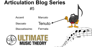 Articulation #5 – Tenuto