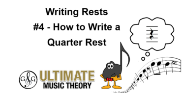 Writing Rests #4 – Quarter Rest