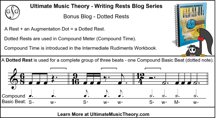 UMT Writing Rests Blog 9 - Where Do We Learn Dotted Rests
