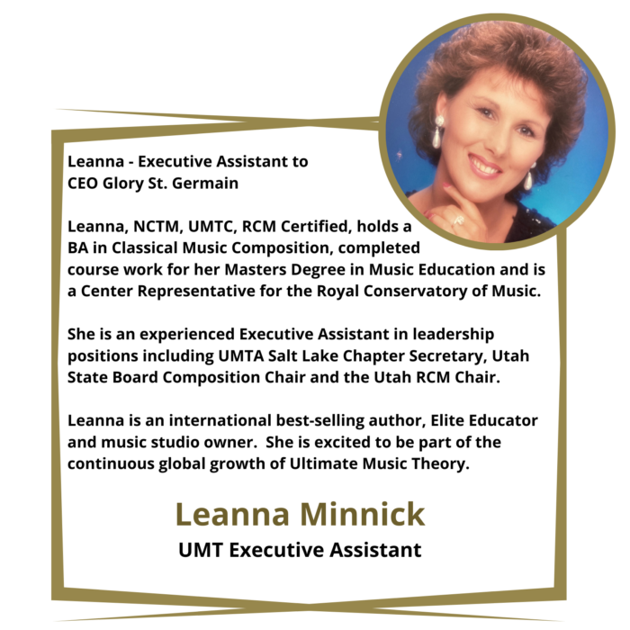 Leanna Minnick UMTC ELITE EDUCATOR testimonial