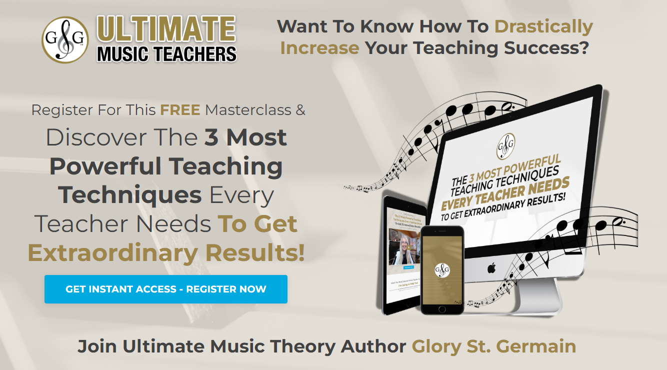 Ultimate Music Teaching Success Formula Masterclass with Glory St. Germain