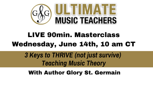 Music Teachers - 3 Keys To Studio Profitability Business Booster with Glory St. Germain