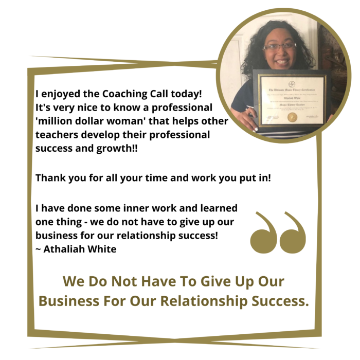 Athaliah White UMTC ELITE EDUCATOR testimonial